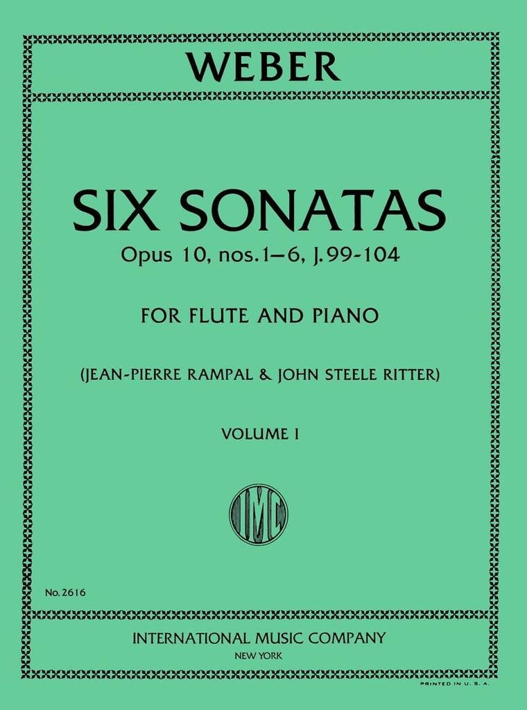6 Sonate Vol. 1 (Rampal/Ritter)